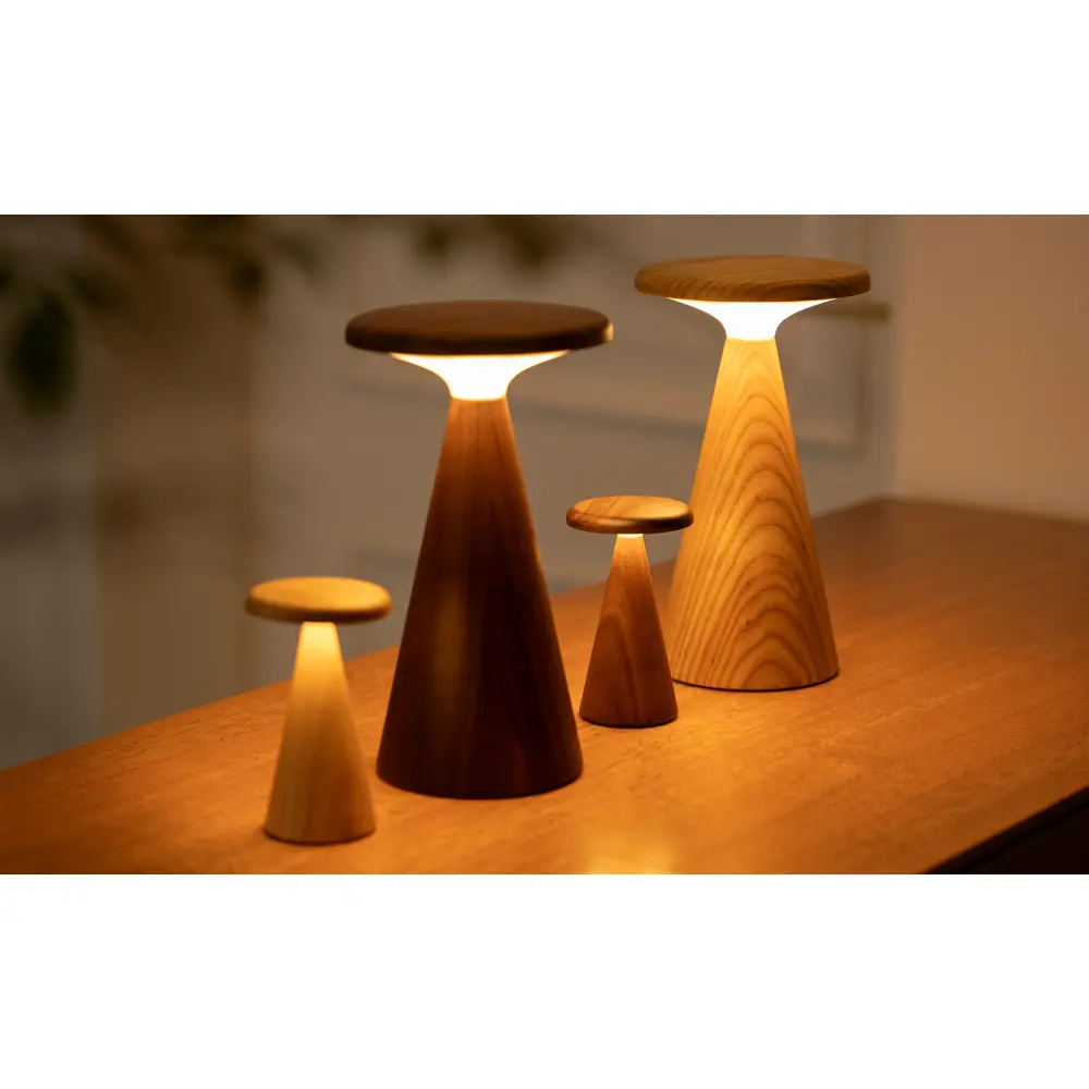 Mini Lampa Sylva Walnut - obrazek 3