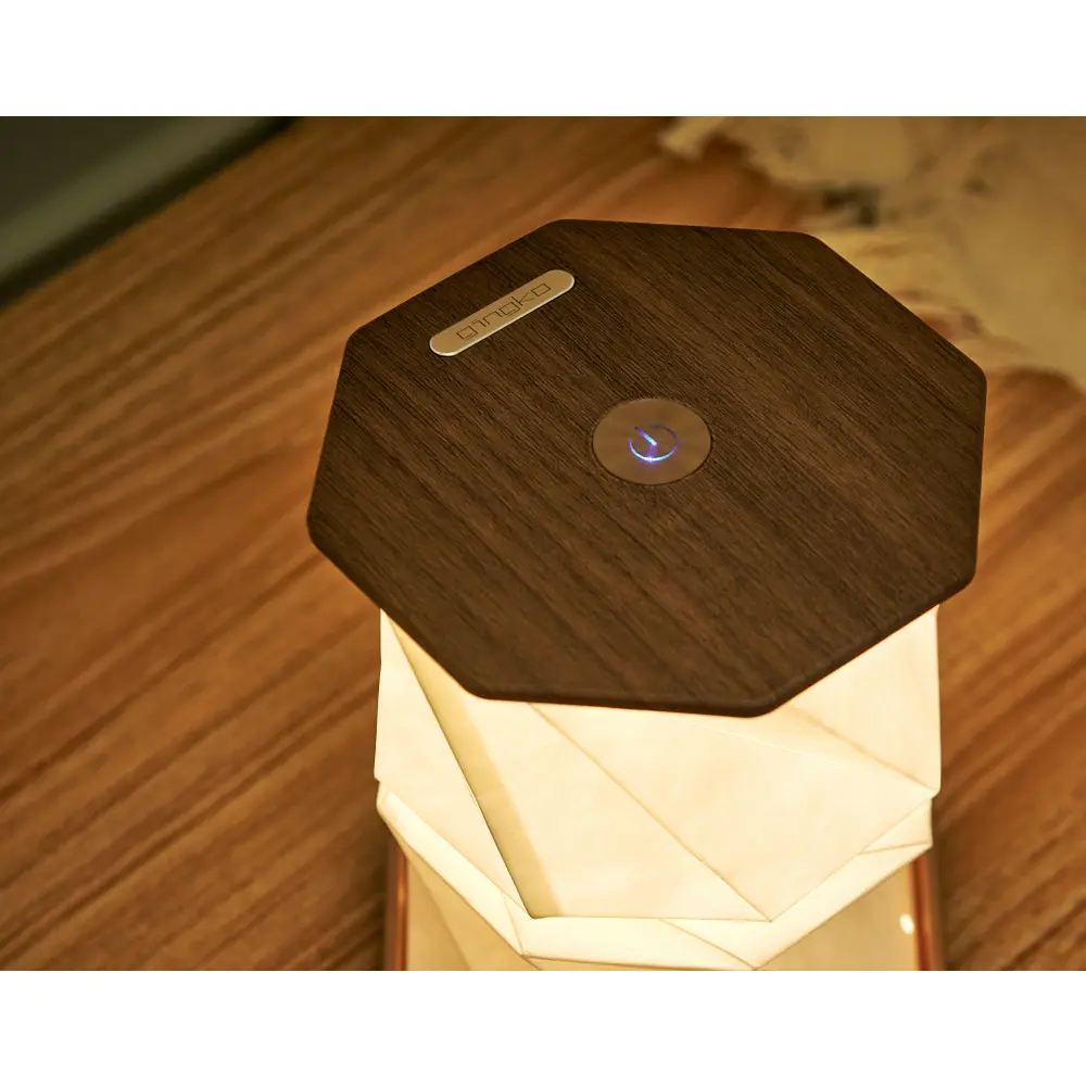 Lampa Twist Hexagon Walnut Design - obrazek 5