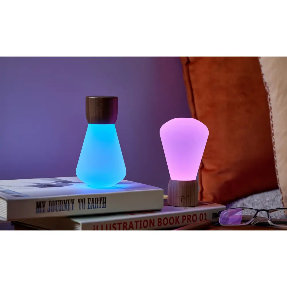 Mini Lampa Żarówka White Ash Wood - obrazek 5