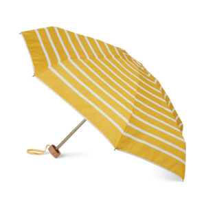 Parasol Compact Stripes Żółte paski