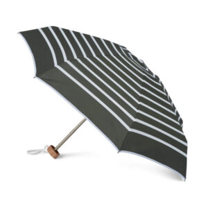 Parasol Compact Stripes Zielone paski - Thumbnail Image 1