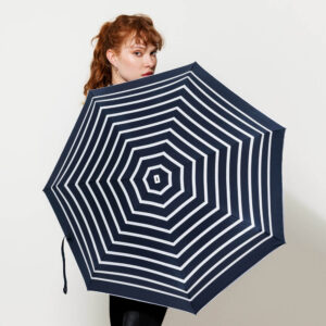 Parasol Compact Stripes Granatowe paski - Thumbnail Image 5