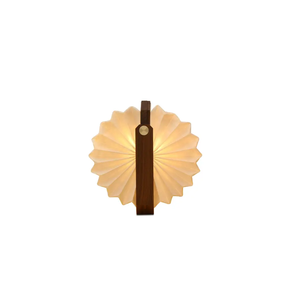 Lampa Smart Origami Natural Walnut Wood - obrazek 14