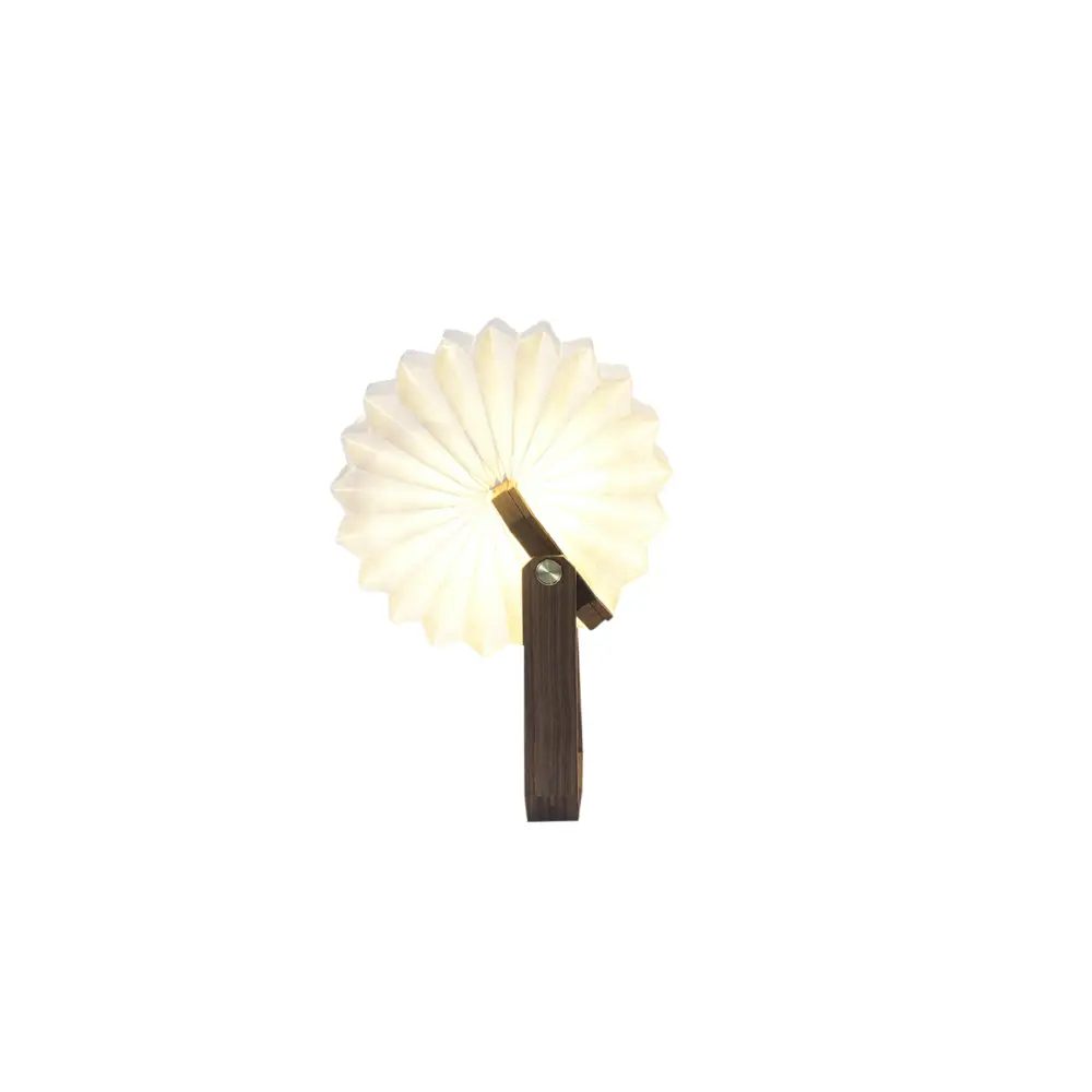 Lampa Smart Origami Natural Walnut Wood - obrazek 15