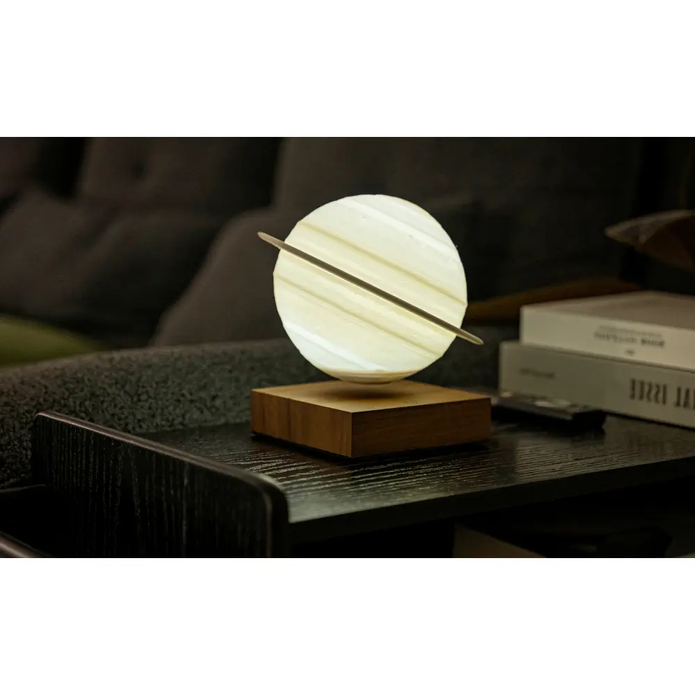 Lampa Smart Saturn Walnut - obrazek 8