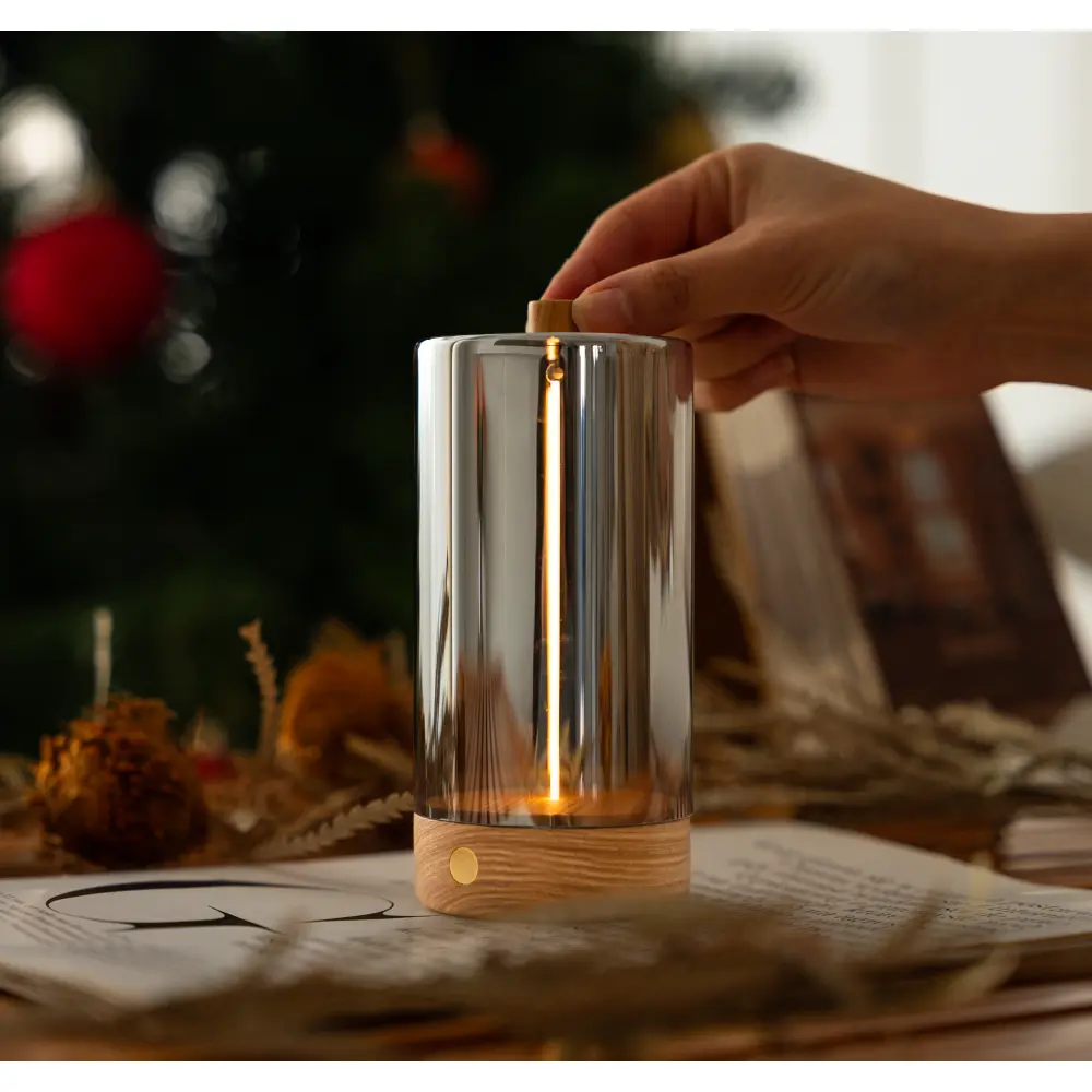 Lampa Solis Drift Natural White Ash - obrazek 5