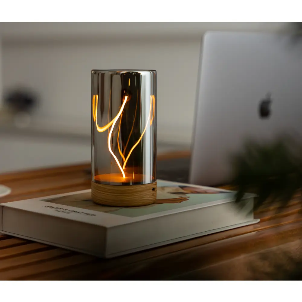 Lampa Solis Drift Natural White Ash - obrazek 3