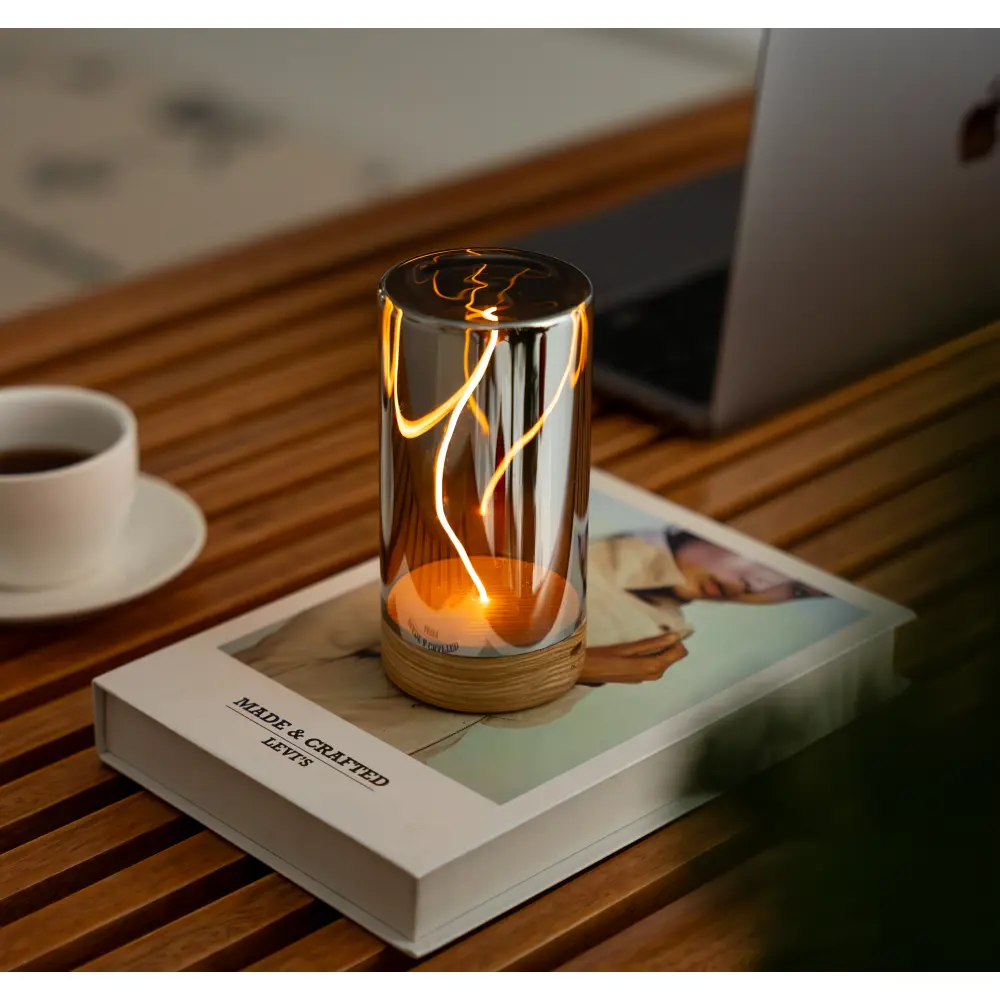 Lampa Solis Drift Natural White Ash - obrazek 2