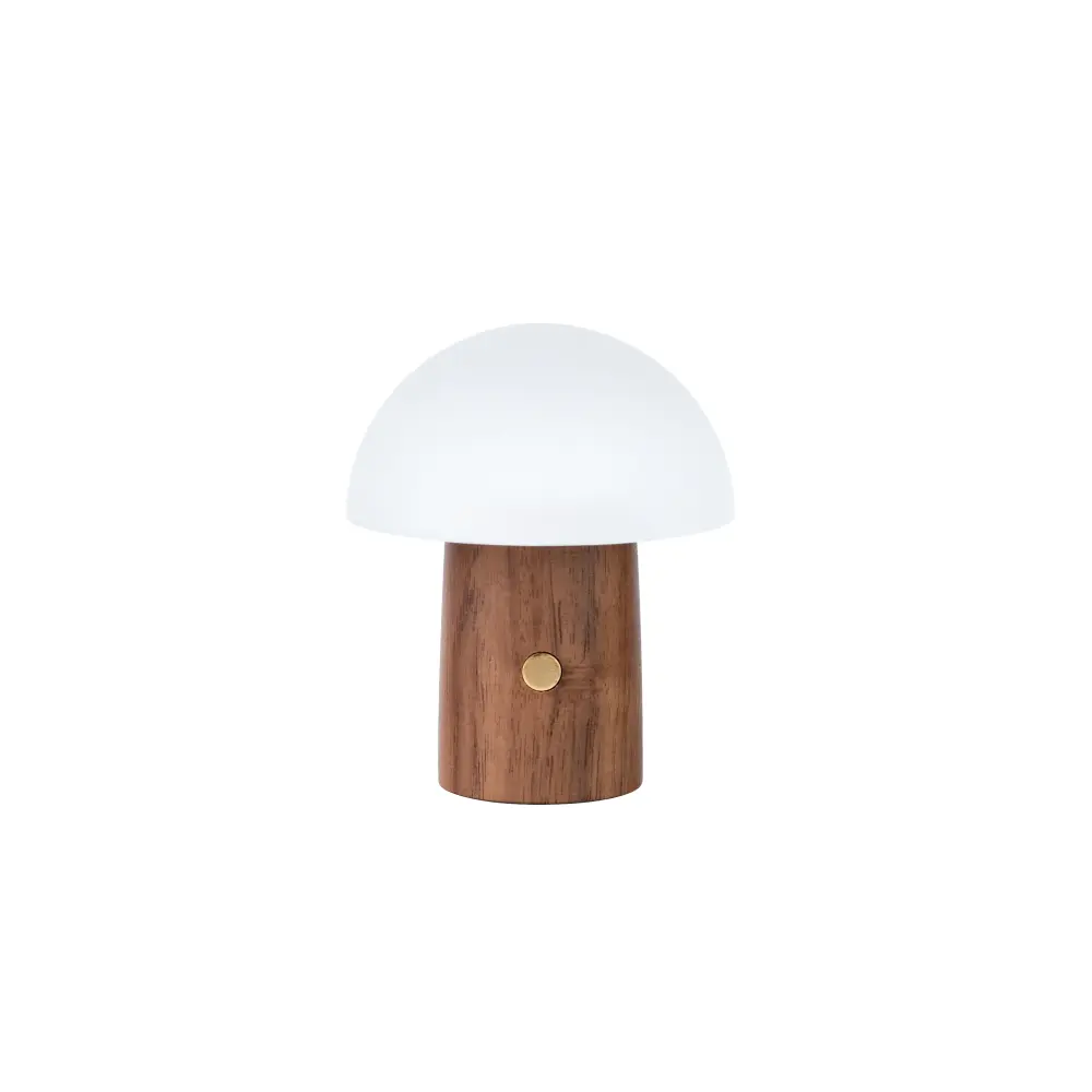 Lampa Alice Mushroom Super Mini Walnut
