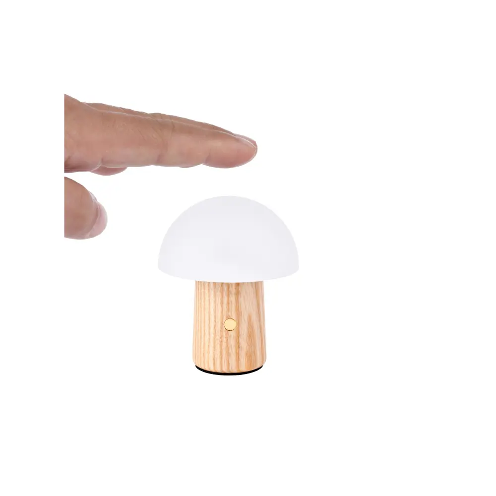 Lampa Alice Mushroom Super Mini White Ash