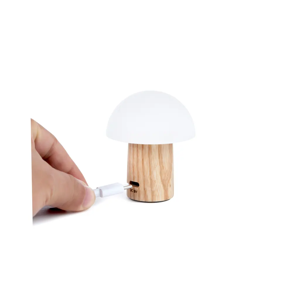Lampa Alice Mushroom Super Mini White Ash - obrazek 4