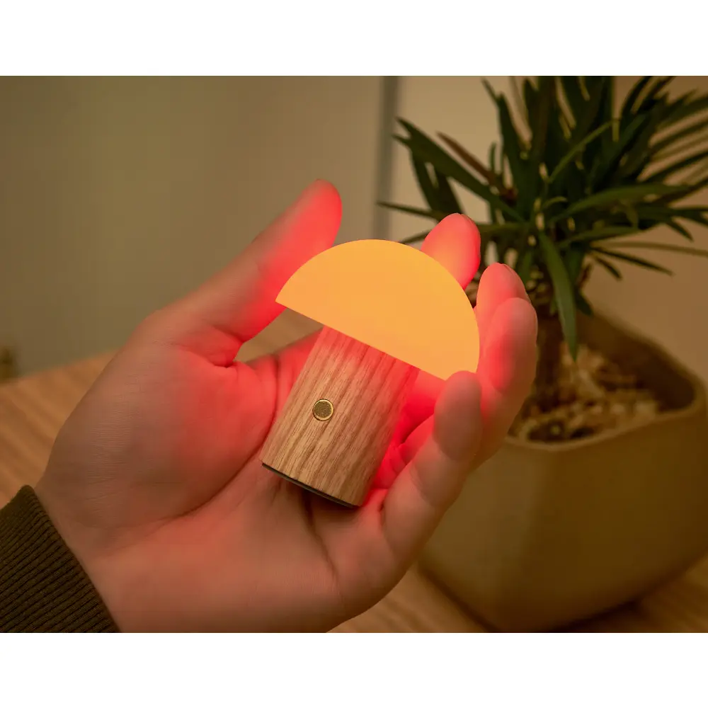 Lampa Alice Mushroom Super Mini White Ash - obrazek 9