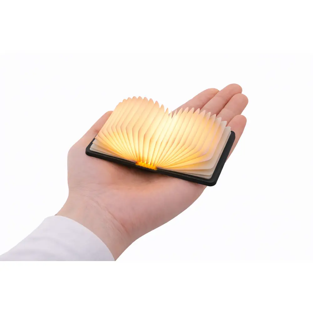 Super Mini Smart lampa książka w wykończeniu orzechowym - obrazek 3