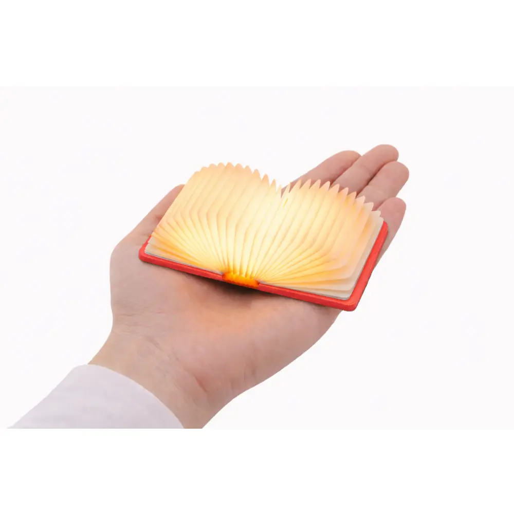 Super Mini Smart lampa książka w wykończeniu Koralowo-czerwony - obrazek 3