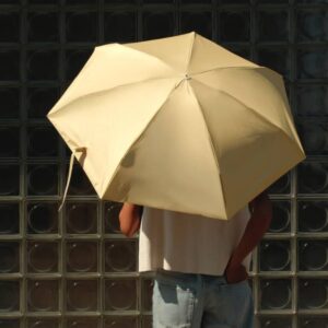 Parasol Compact Sun & Rain Żółty - Thumbnail Image 2