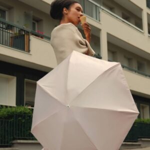 Parasol Compact Sun & Rain Różowy - Thumbnail Image 2