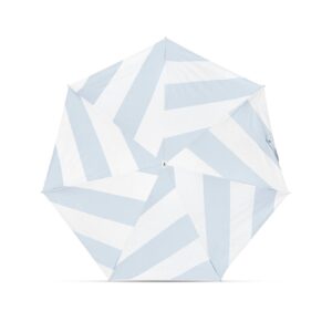 Parasol Compact Swirl Sun & Rain Jasno niebieski - Thumbnail Image 1