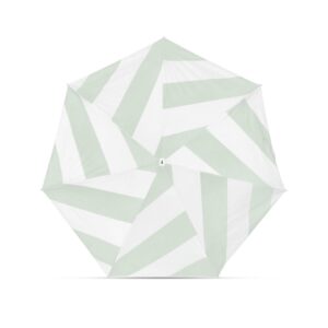 Parasol Compact Swirl Sun & Rain Zielony - Thumbnail Image 1