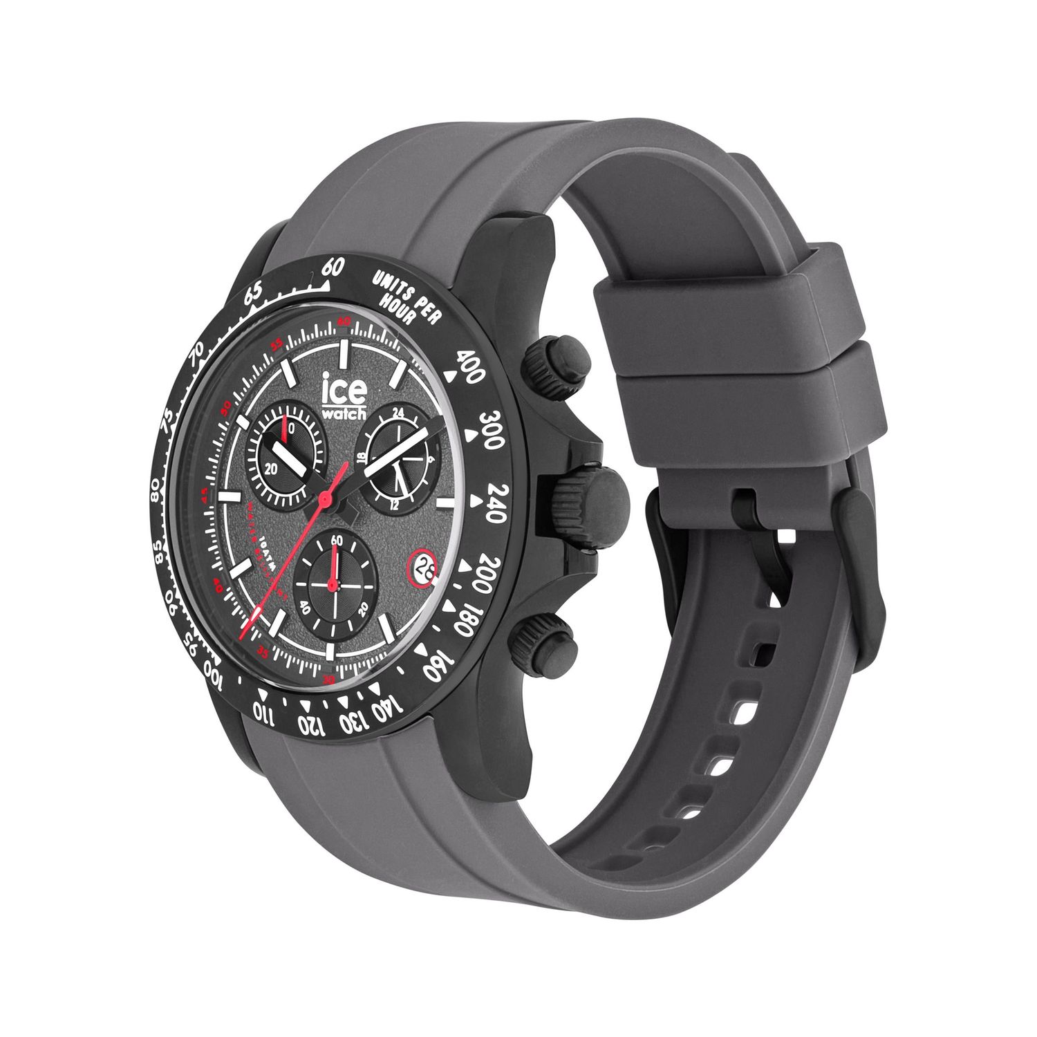 Chronograph ICE BE WATCH Iron grey - obrazek 3