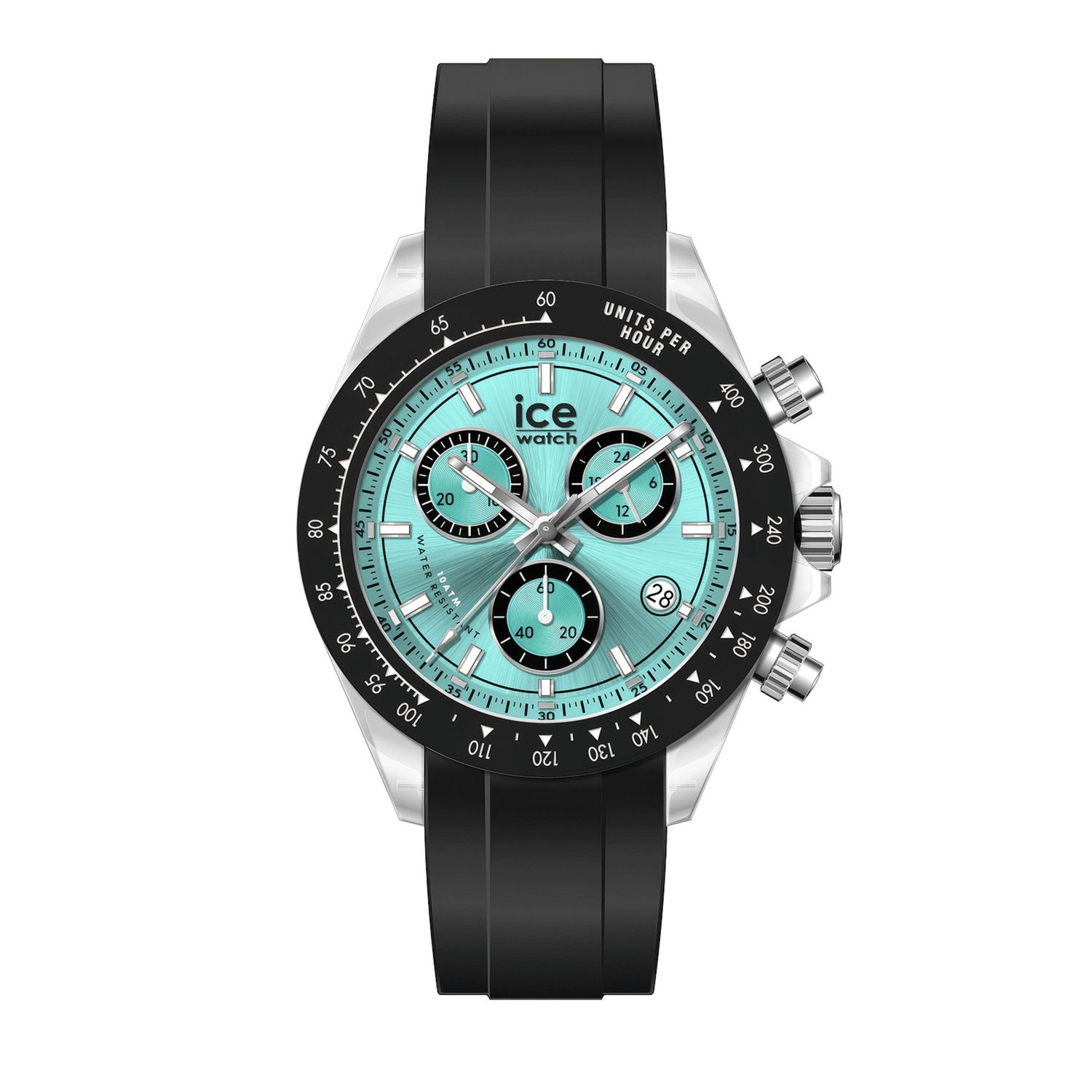 Chronograph ICE BE WATCH Clear black turquoise