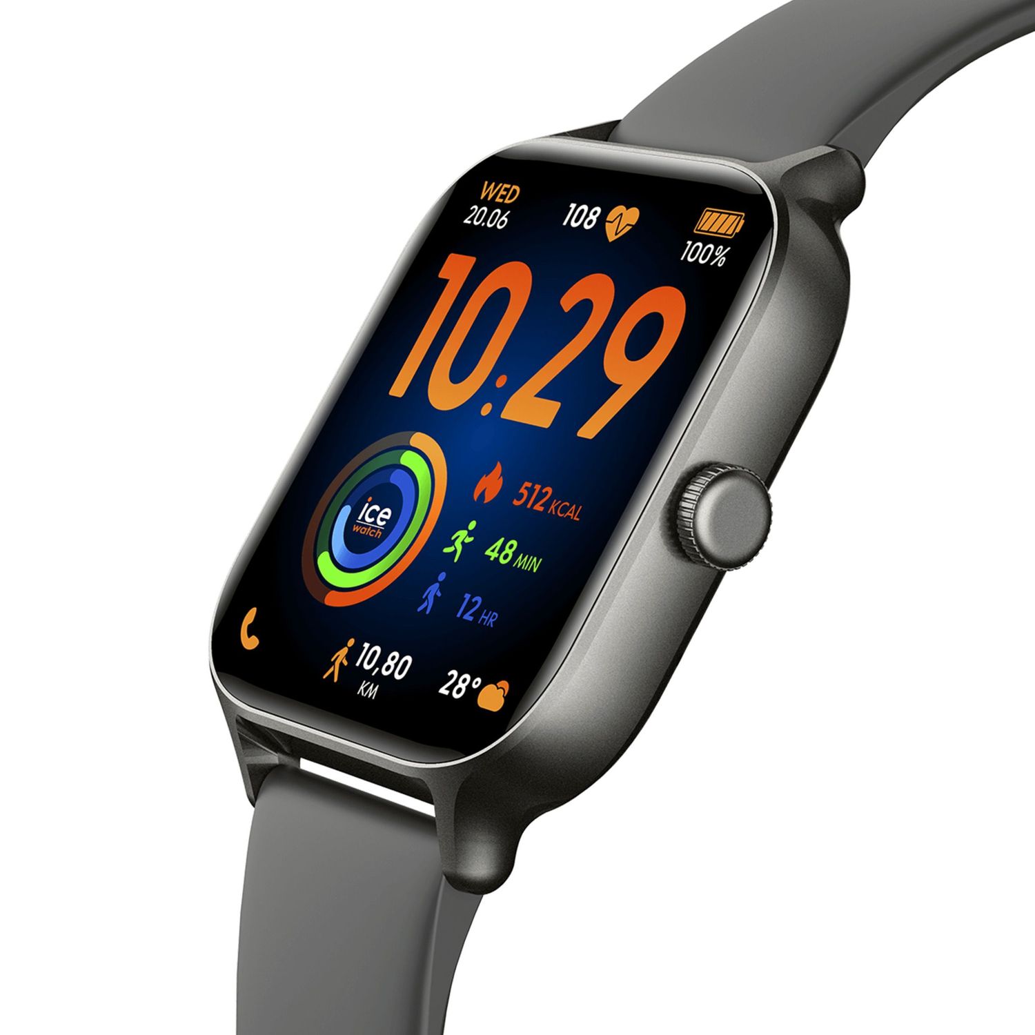 Smartwatch Ice fit RT 3.0 Black - obrazek 3