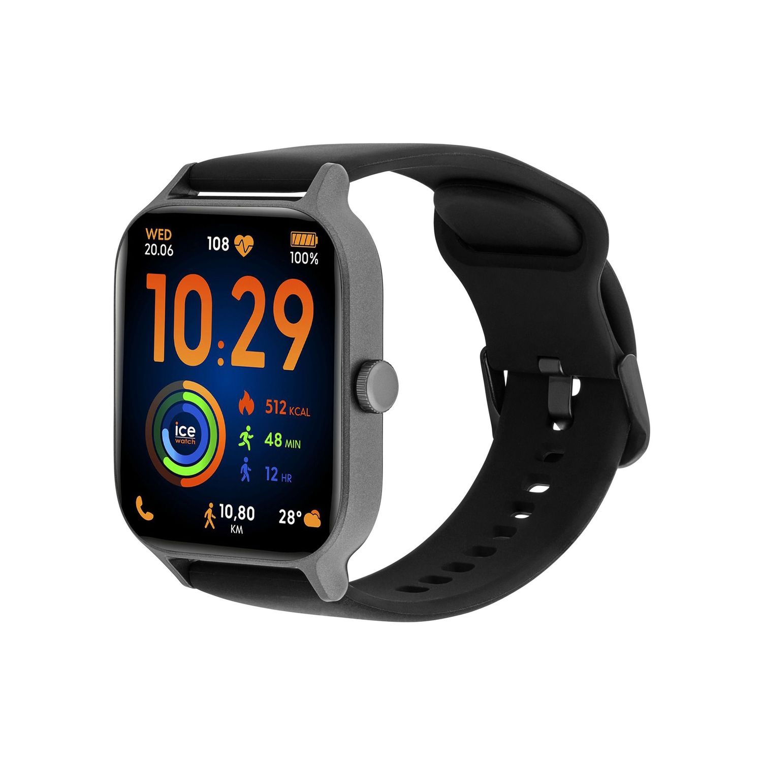 Smartwatch Ice fit RT 3.0 Black - obrazek 5