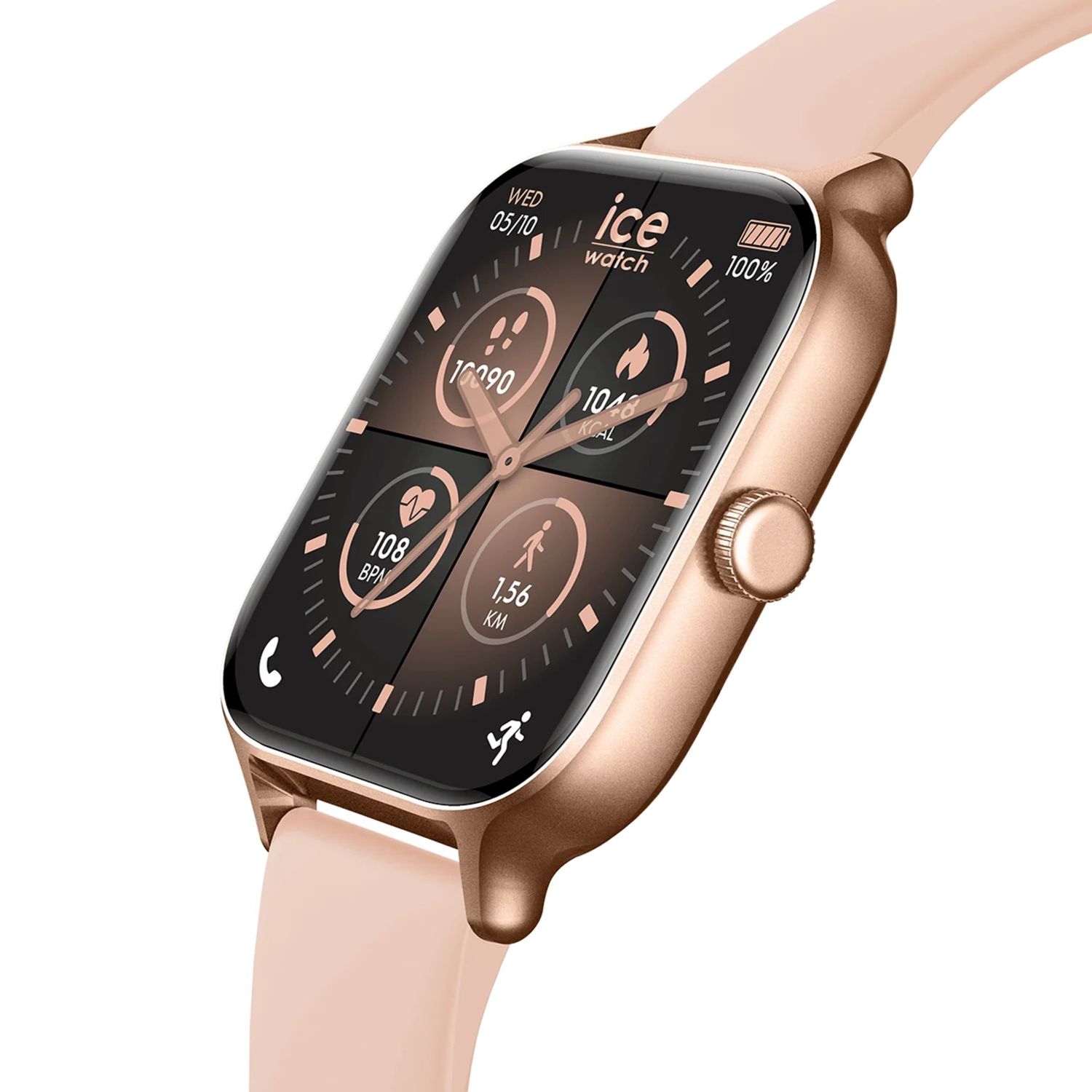Smartwatch Ice fit RT 3.0 Rose-Gold Nude - obrazek 3