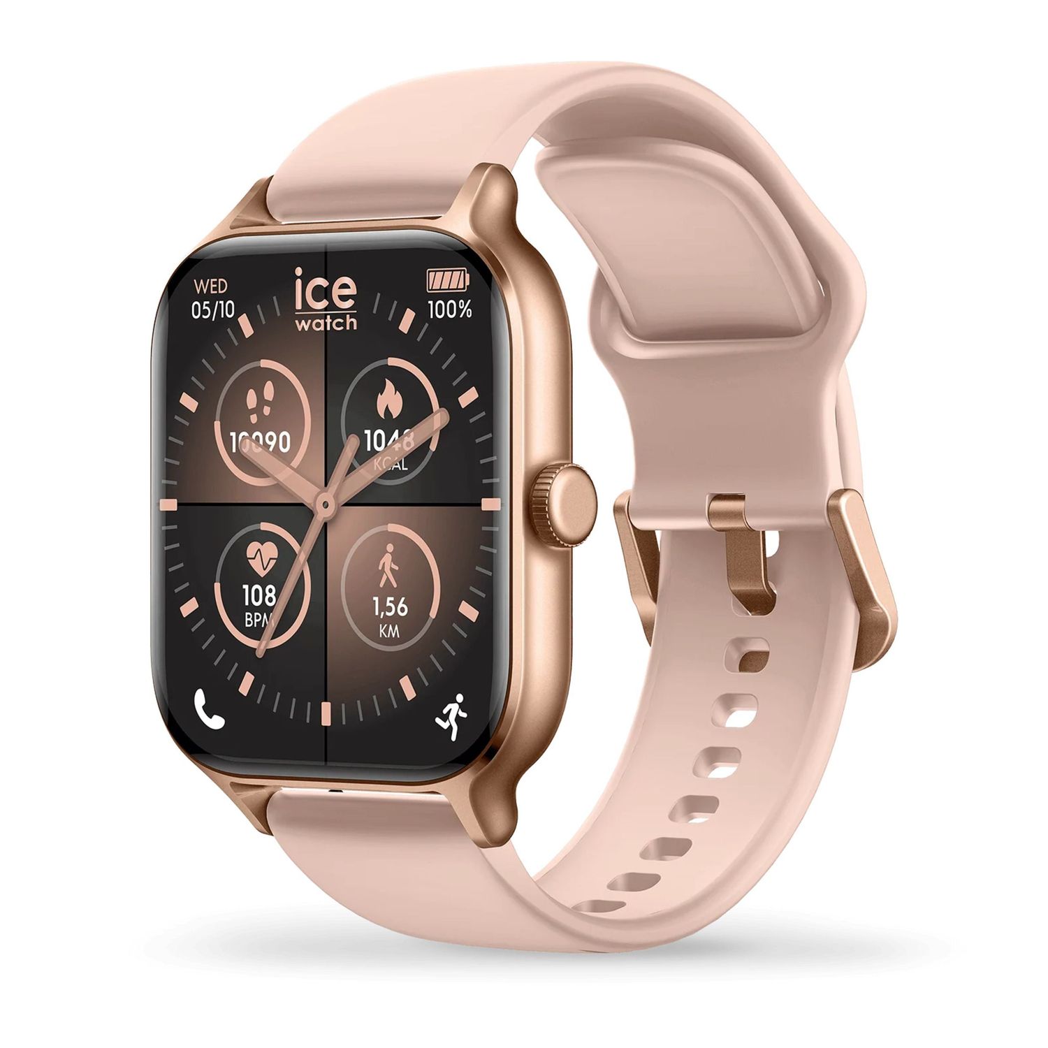 Smartwatch Ice fit RT 3.0 Rose-Gold Nude - obrazek 4