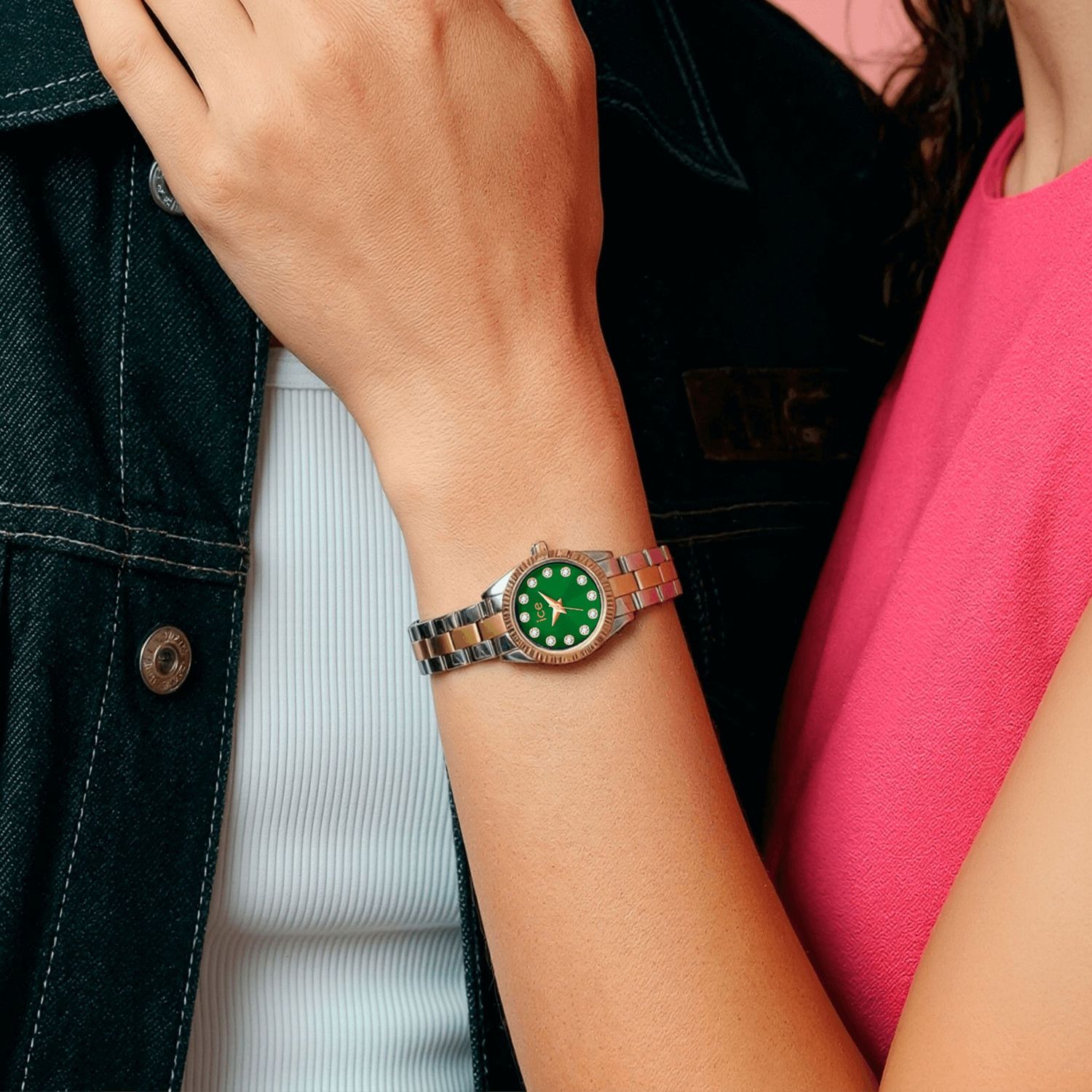 Watch ICE mimi Silver Gold - Olive - obrazek 4