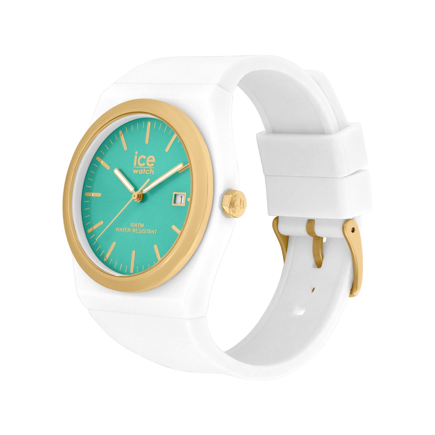 Date watch ICE POWER PW1 White - Turquoise GD - obrazek 3