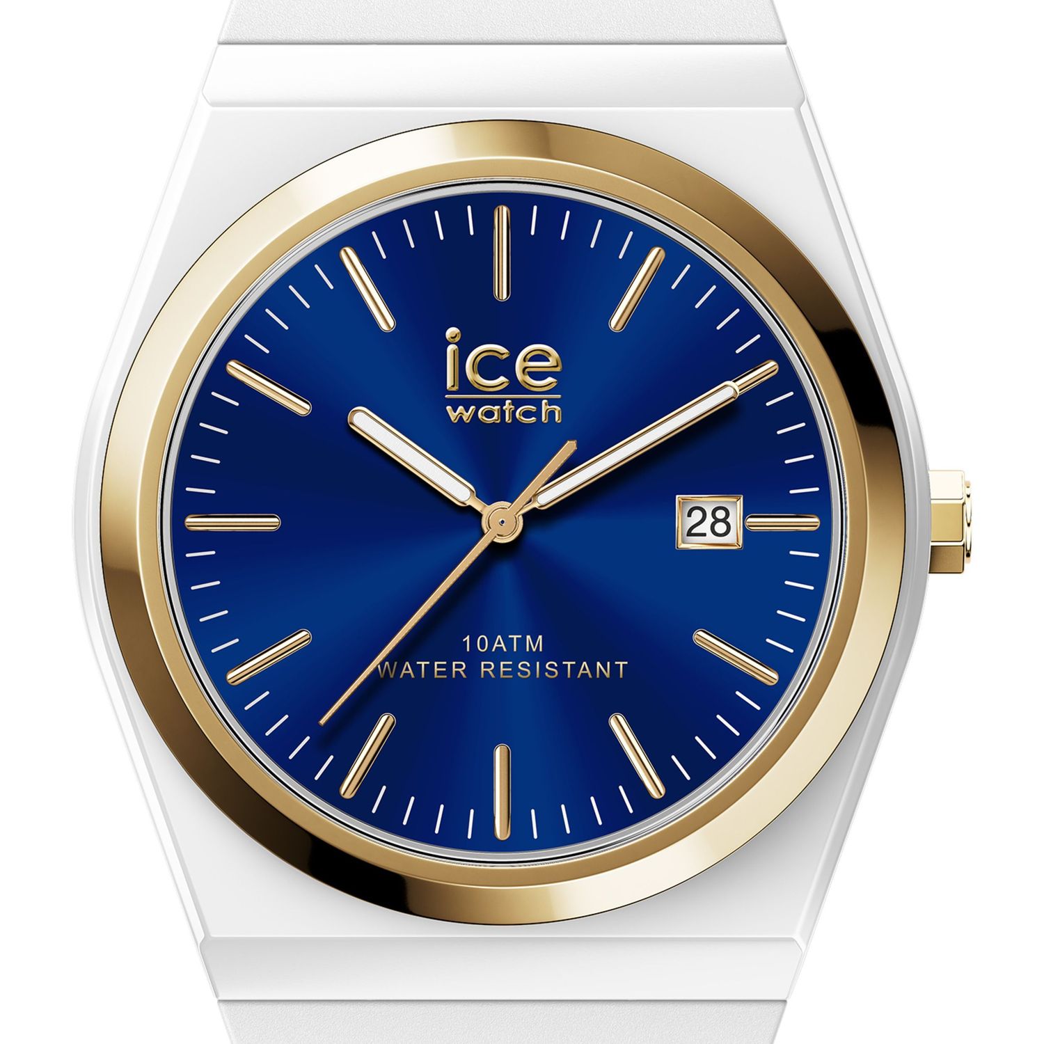Date watch ICE POWER PW1 White - Imperial blue