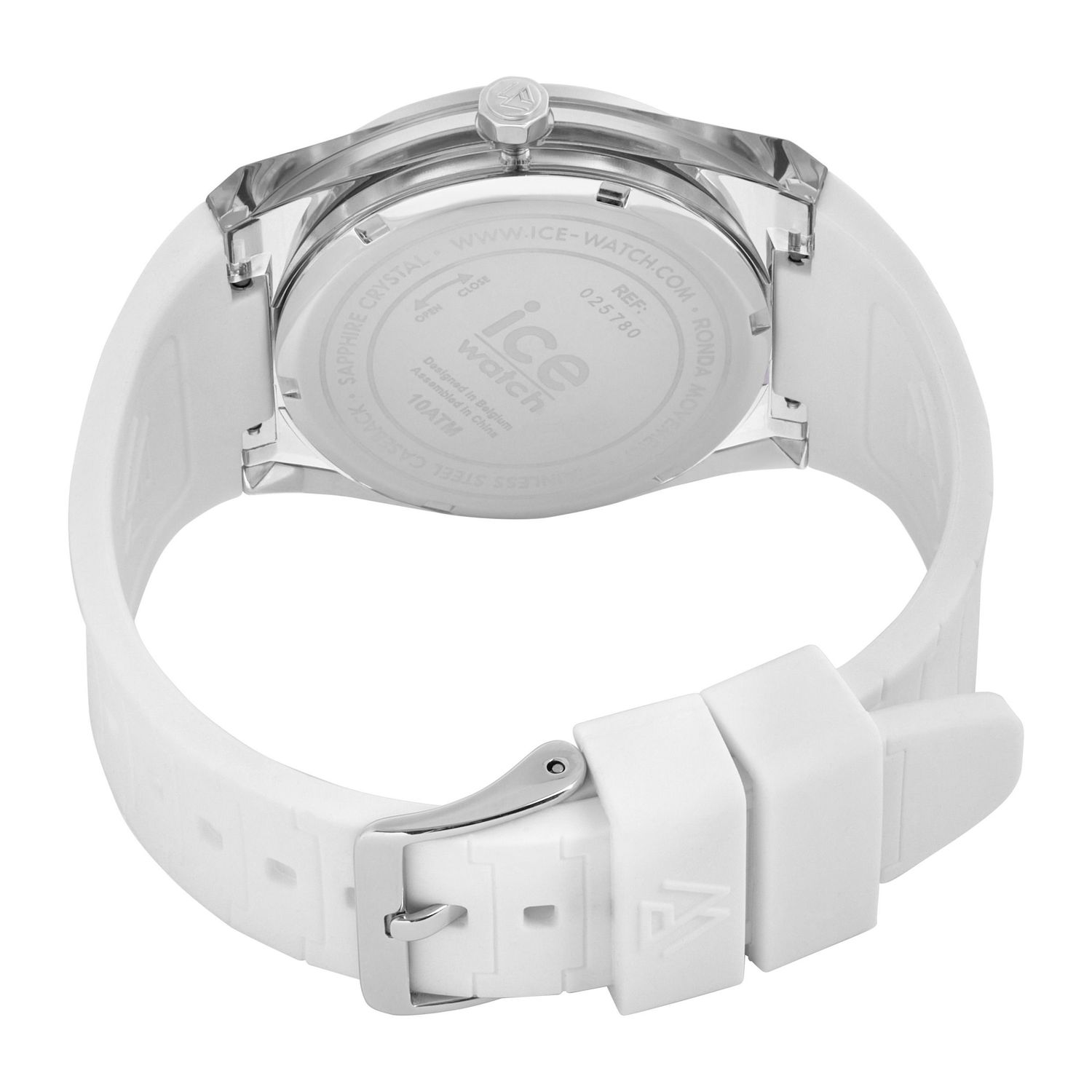 Date watch ICE POWER PW1 Transparent - White beige - obrazek 4