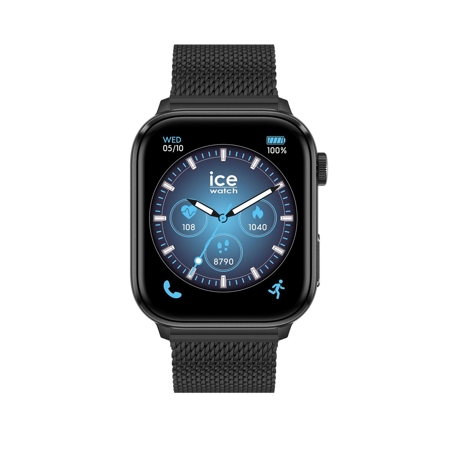 ICE smart 3.0-Black-Milanese-1.78 AMOLED-GPS