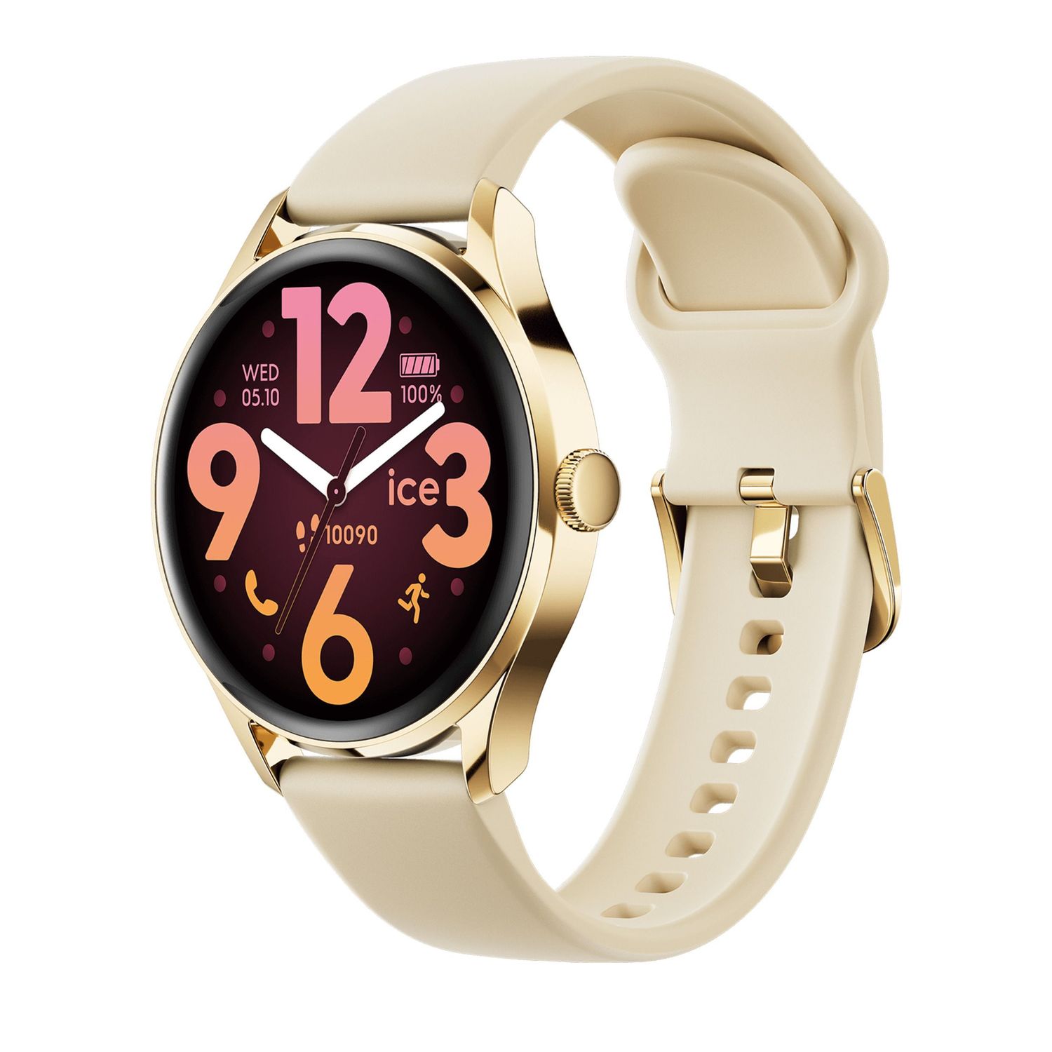 ICE smart 3.0-Gold-Beige-1.2 AMOLED-GPS - obrazek 3