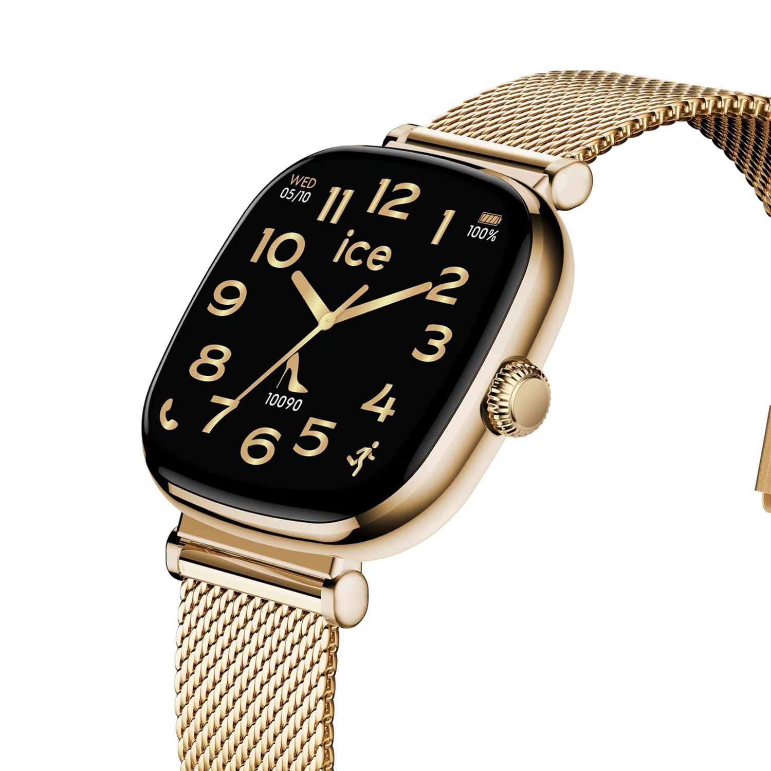 Smartwatch ICE smart SQ 2.0 Gold - obrazek 2
