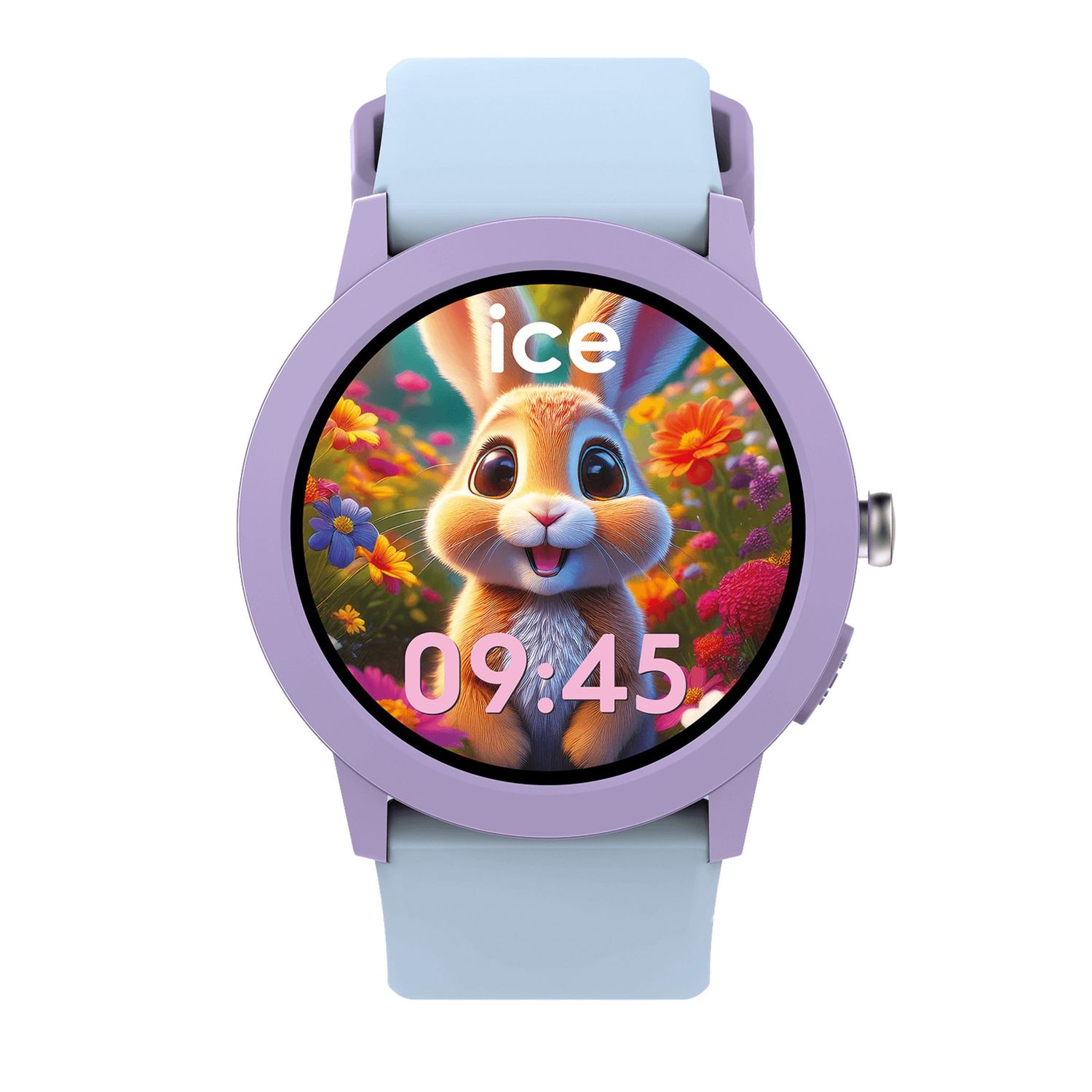 Smartwatch ICE smart junior RD FM Purple soft blue