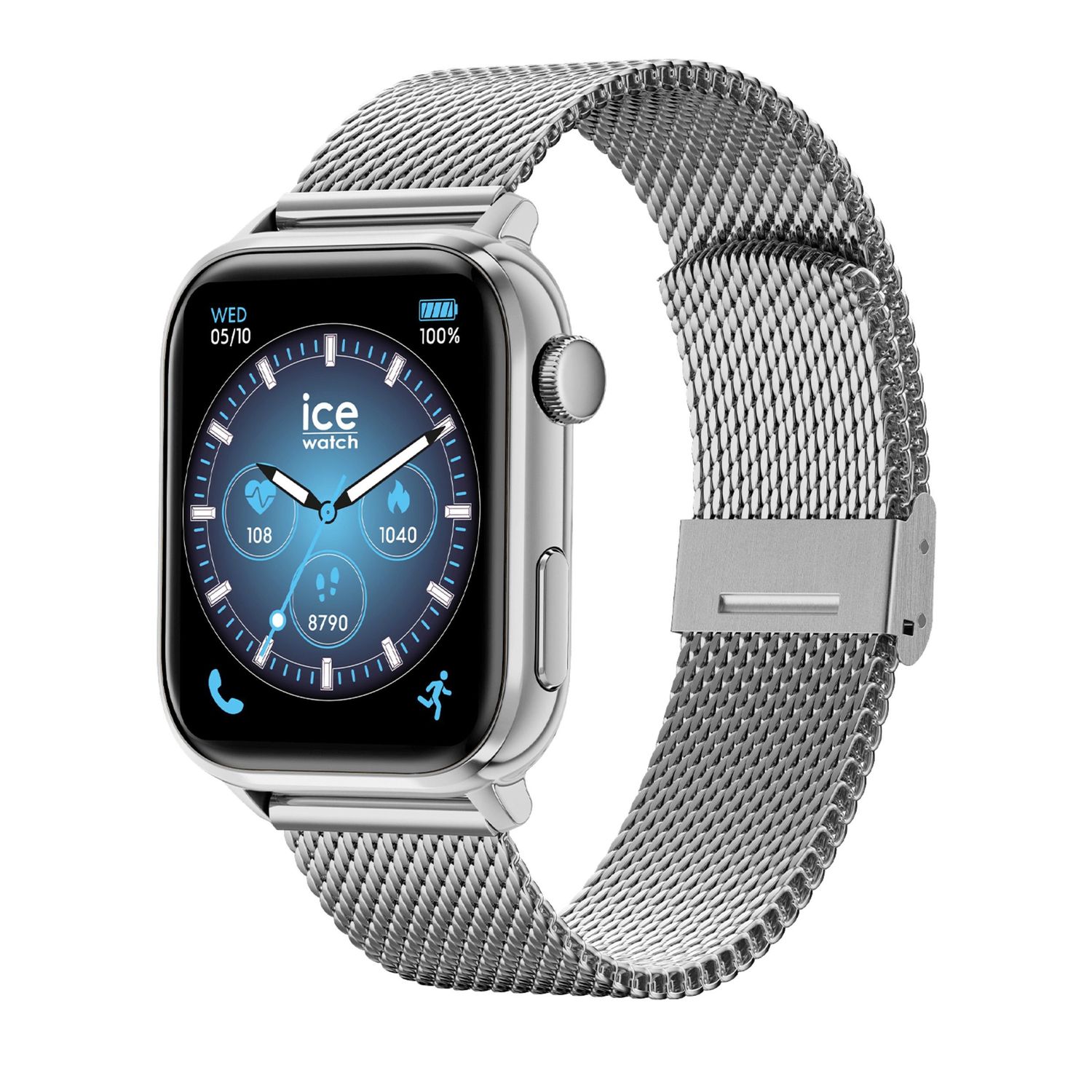 ICE smart 3.0 - Silver - Milanese - 1.78 - 35mm - GPS - obrazek 4