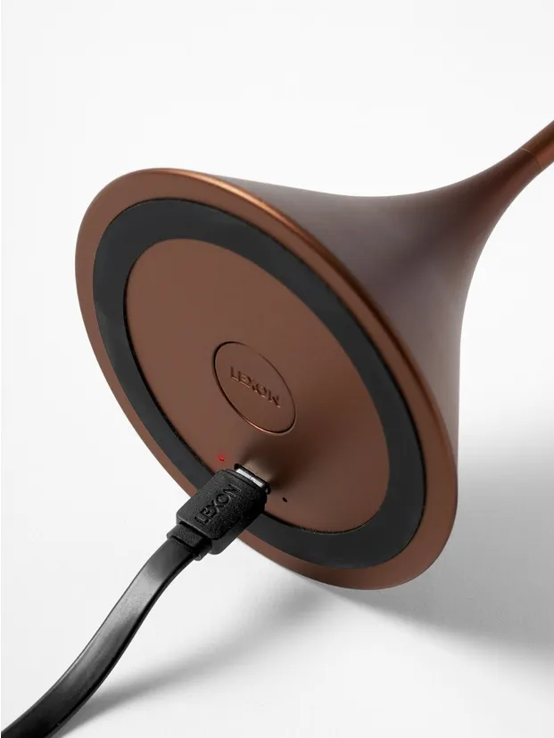 LH107 Lampka STELI LOUNGE - SHADE Brązowa - obrazek 3