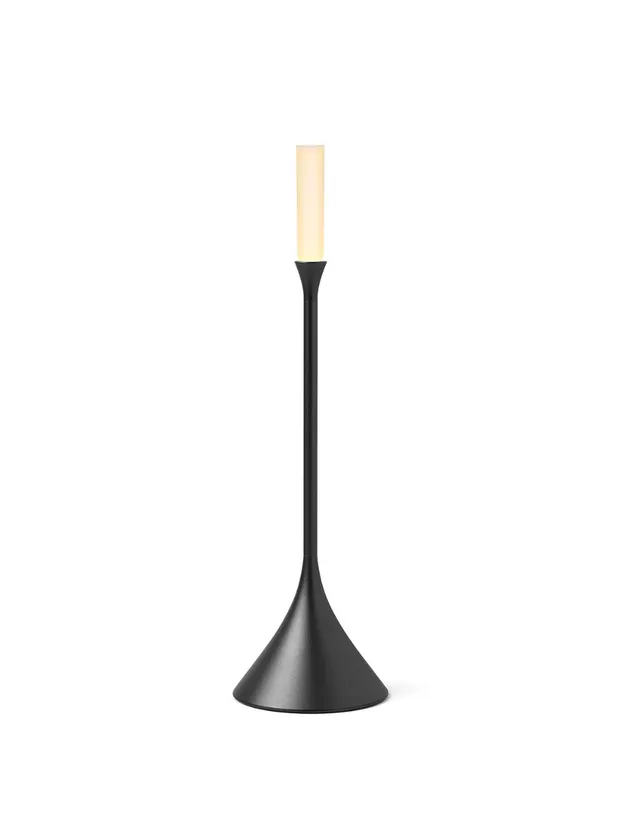 LH110 Lampka STELI CANDLE Szara