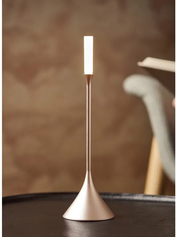 LH110 Lampka STELI CANDLE Złota - obrazek 22