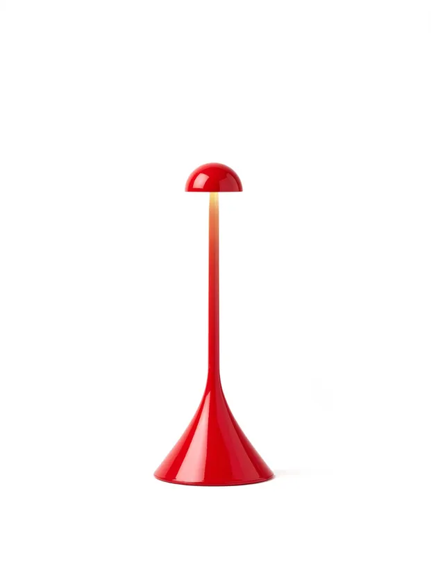 Lampa Steli S DOME Czerwona - obrazek 3