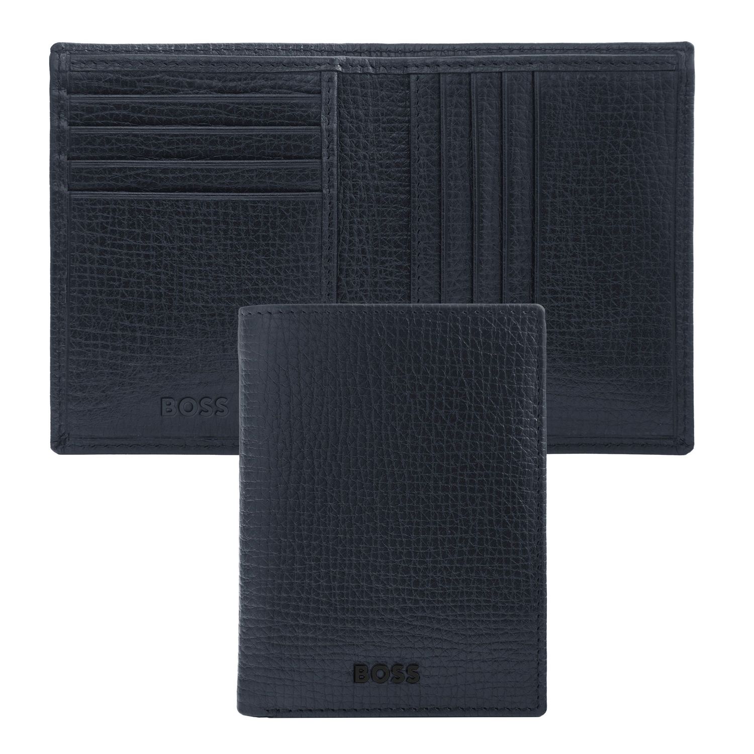 Podwójne etui na karty Grid Navy