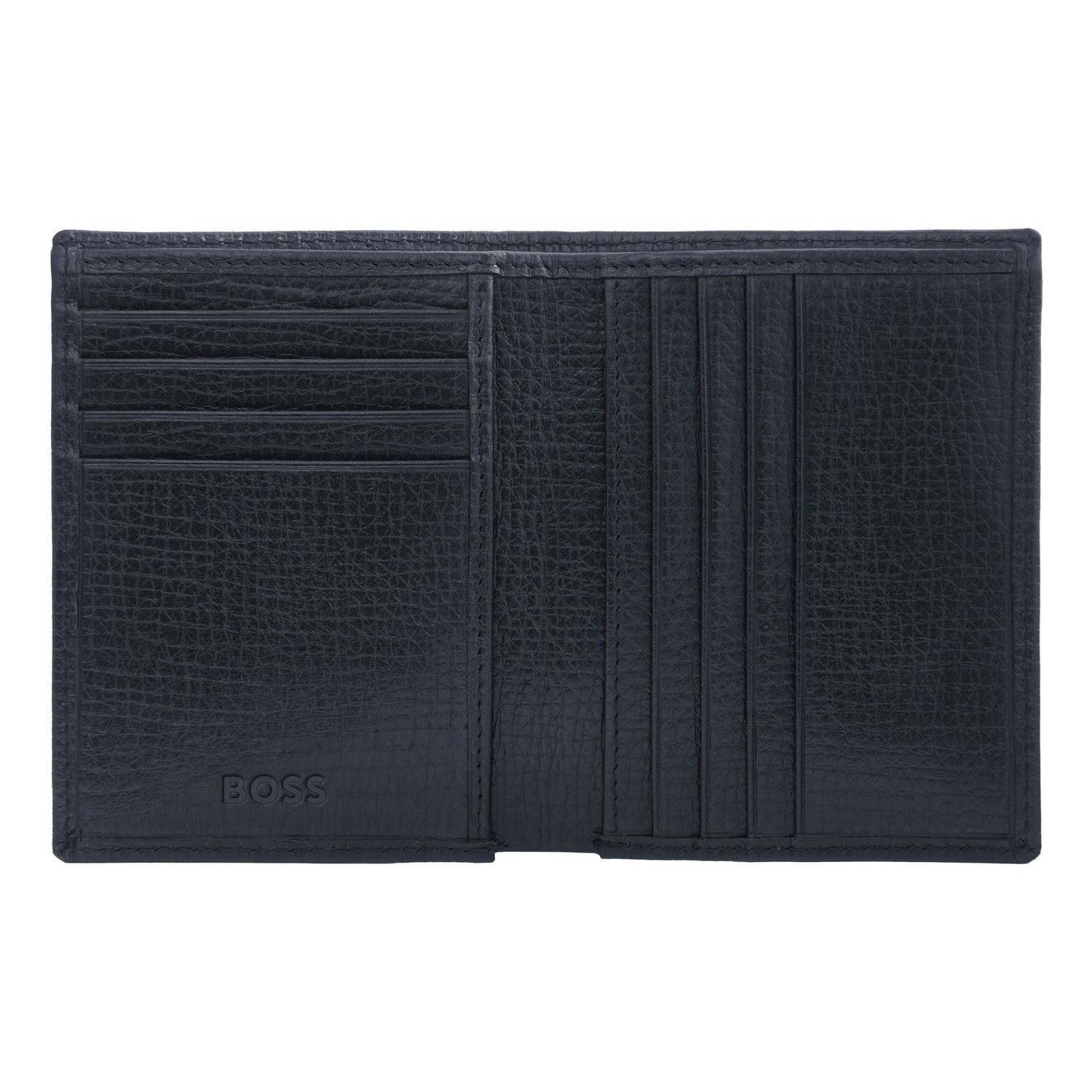 Podwójne etui na karty Grid Navy - obrazek 3