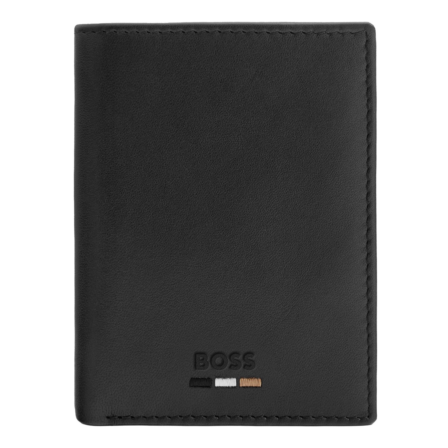 Card holder with flap Emblematic Black - obrazek 2