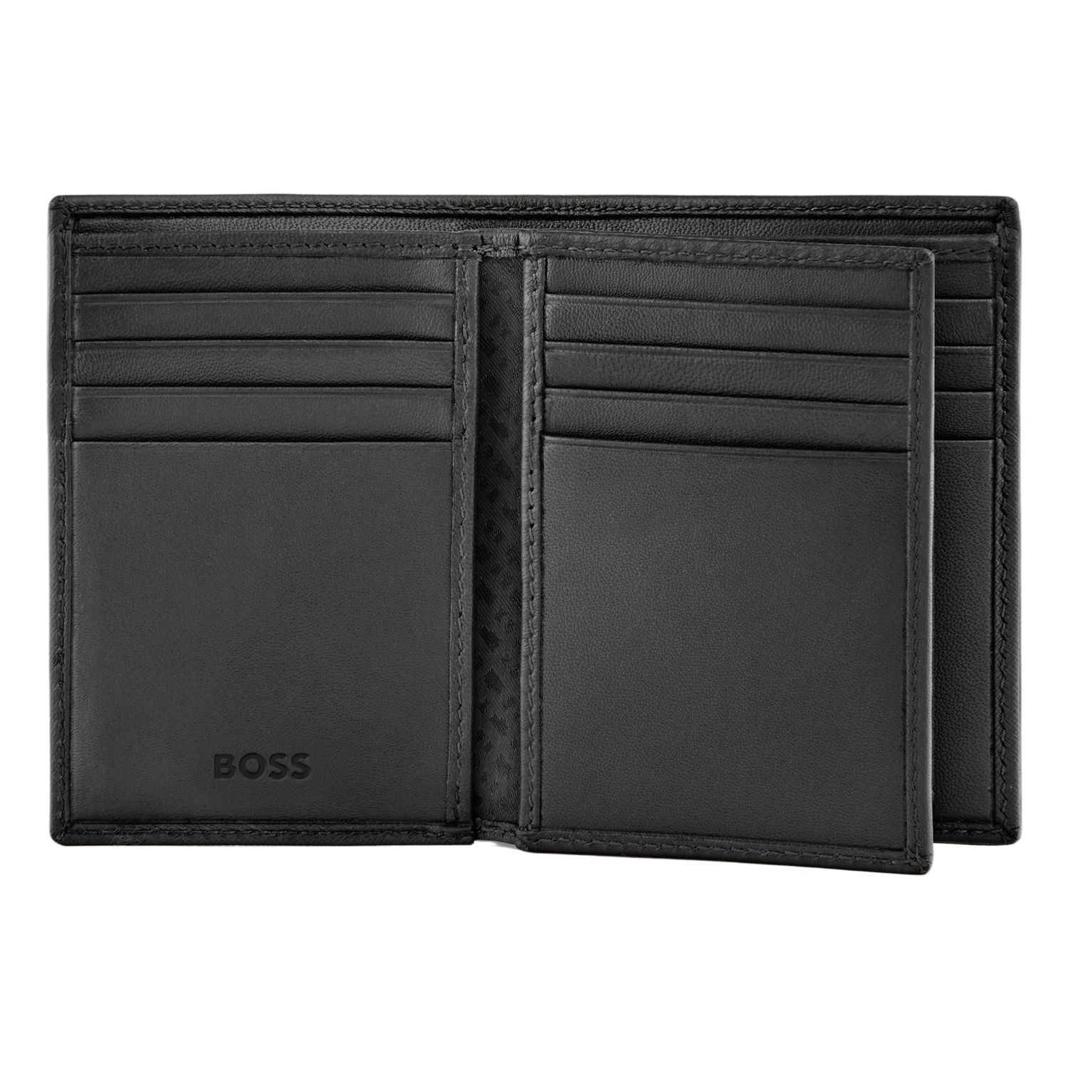 Card holder with flap Emblematic Black - obrazek 3