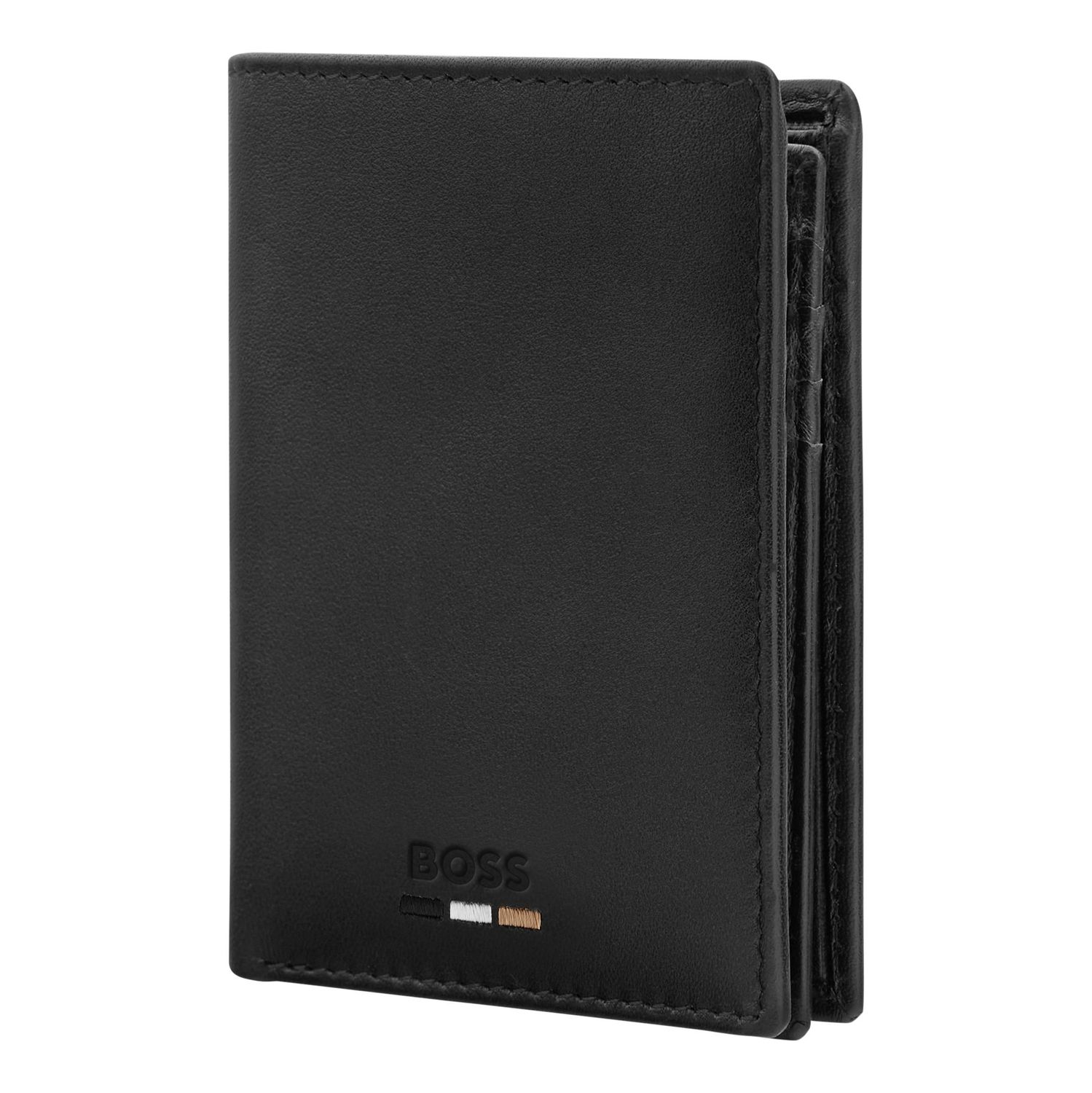 Card holder with flap Emblematic Black - obrazek 5