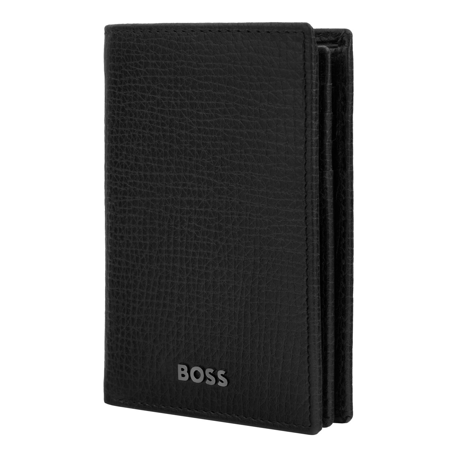 Card holder with flap Grid Black - obrazek 5