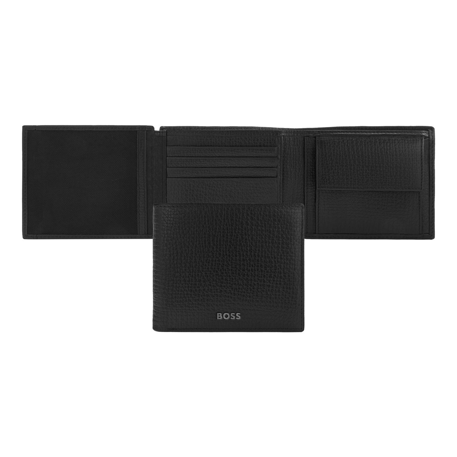 Portfel Grid Black