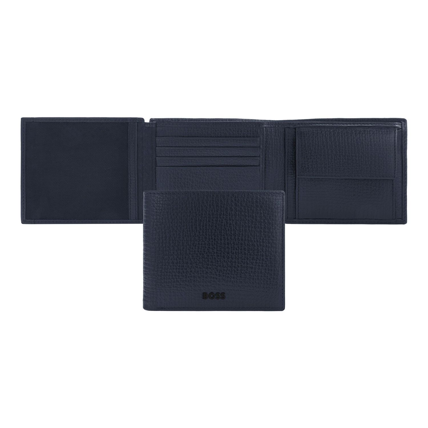 Portfel Grid Navy