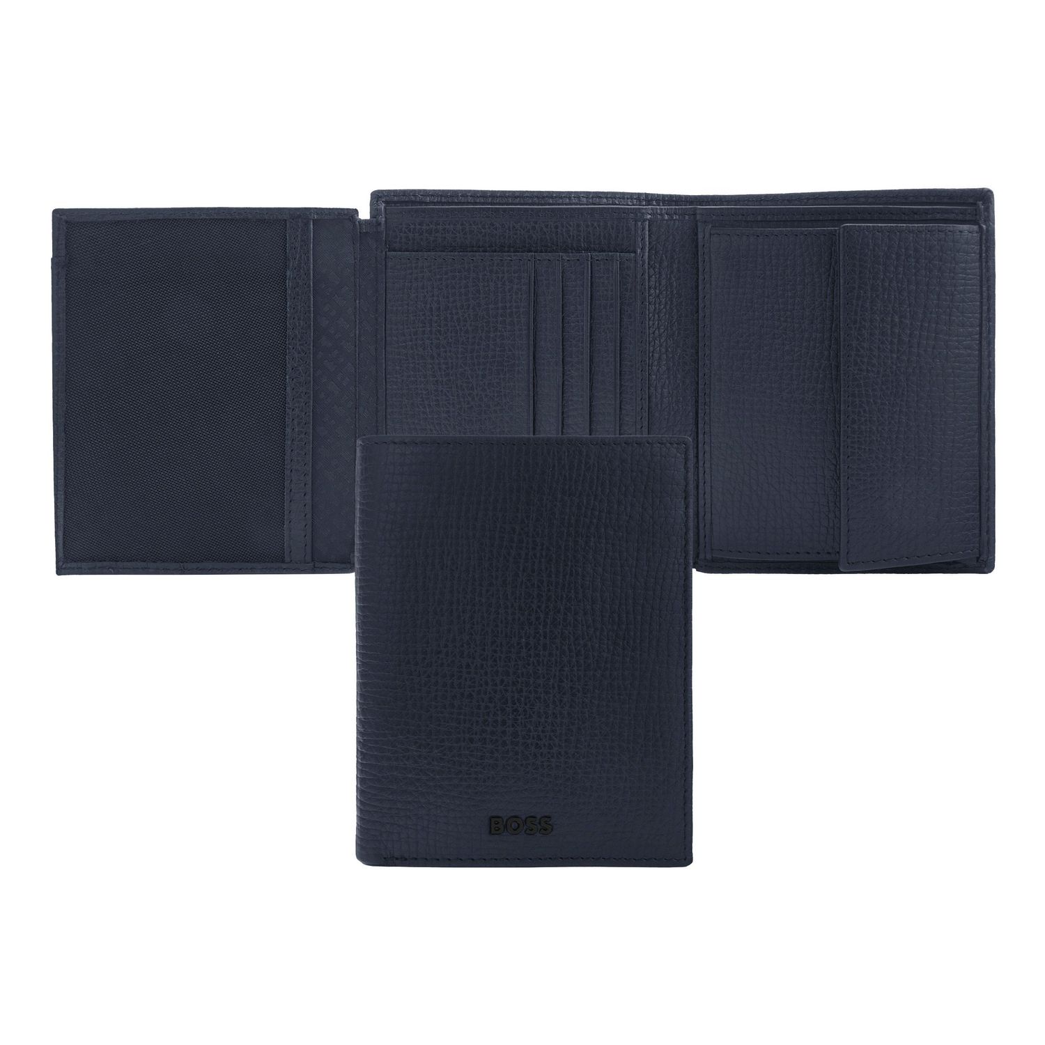 Portfel Grid Navy